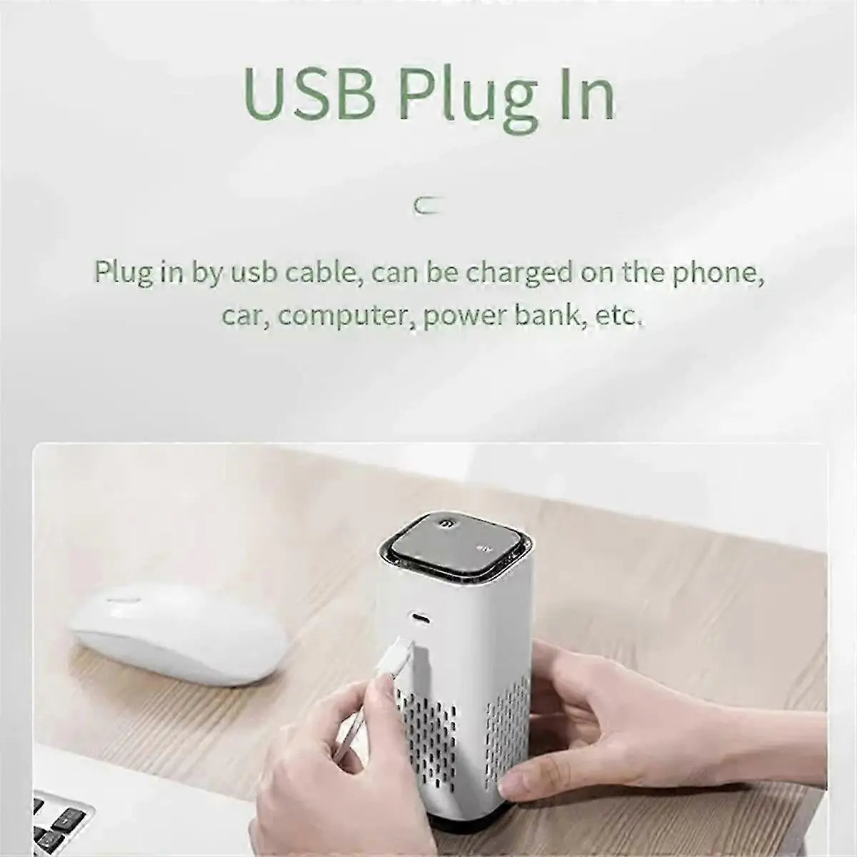 Car Air Purifier, Negative Ion Odor Remover for Vehicle Wholesale Hub