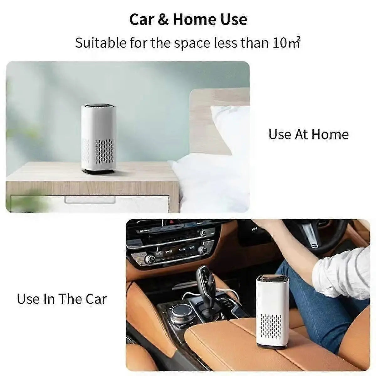 Car Air Purifier, Negative Ion Odor Remover for Vehicle Wholesale Hub