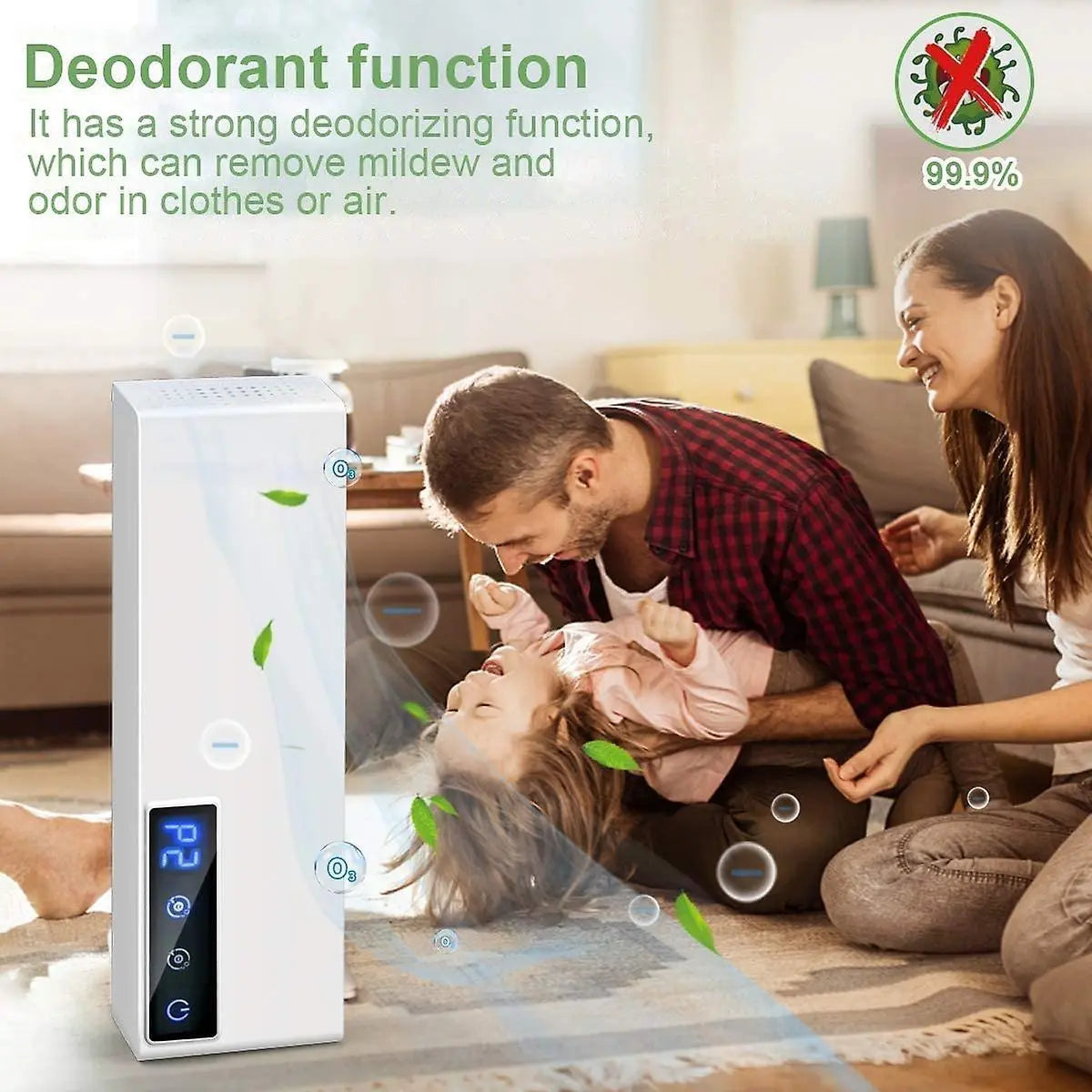 Mini Anion Air Purifier for Home, Portable Cleaner for Babies Wholesale Hub