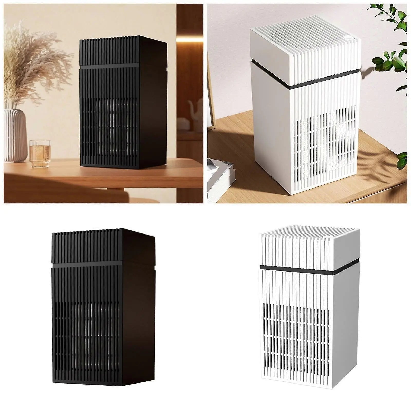 Rechargeable Air Purifier for Kitchen & Car, White Compact Air Cleaner Wholesale Hub