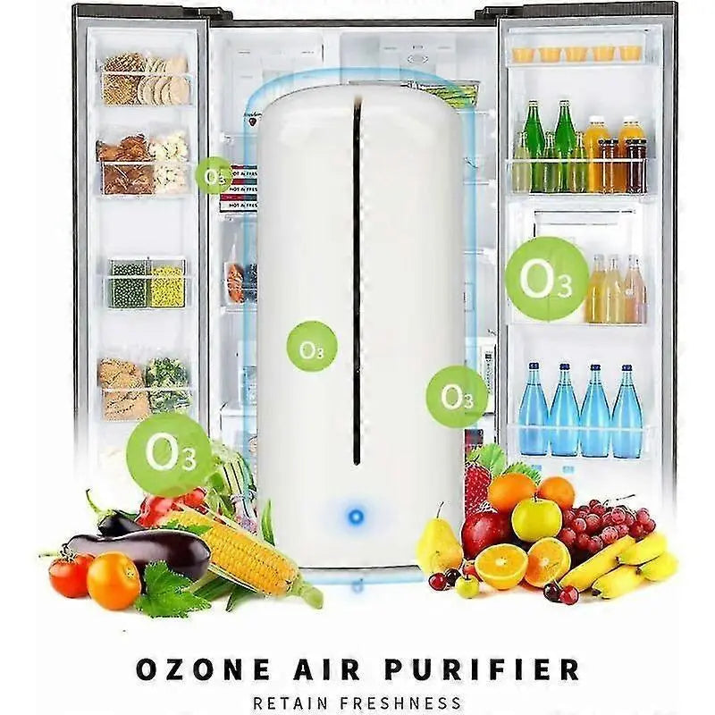 Mini Ozone Air Purifier for Fridge, Shoe Cabinet, Wardrobe & Home Vegetable Use Wholesale Hub