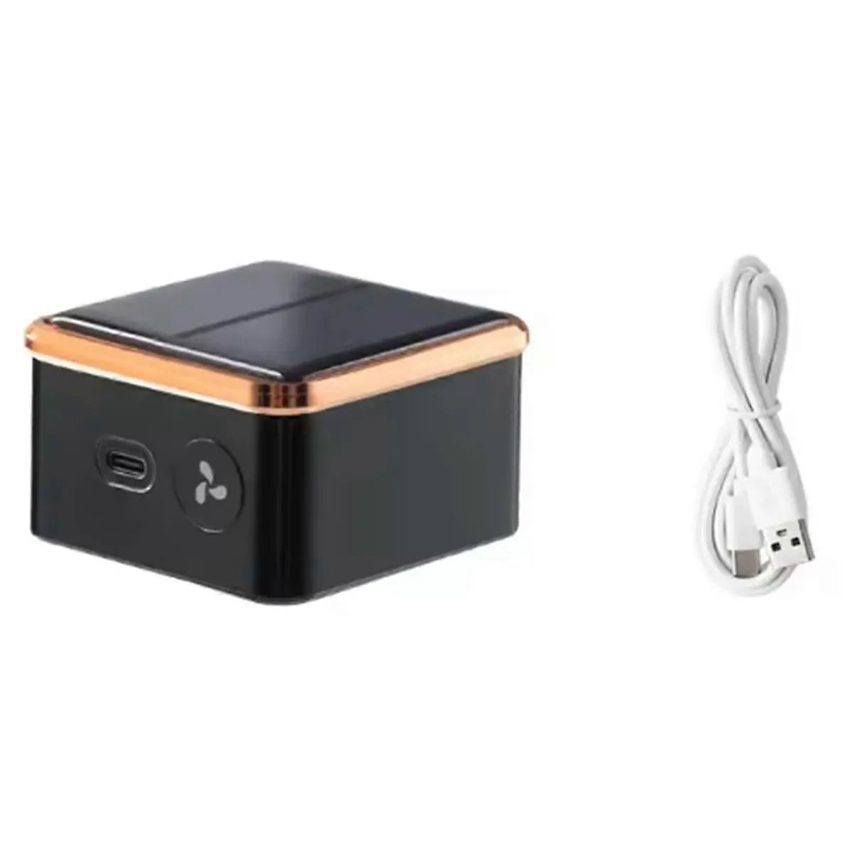 Solar Car Air Purifier USB Oxygen Cleaner with Ion Generator Compact Design Wholesale Hub