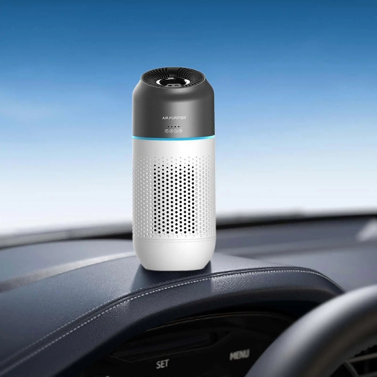 Portable Mini Car Air Purifier for Bathroom, Home & Office Use Wholesale Hub