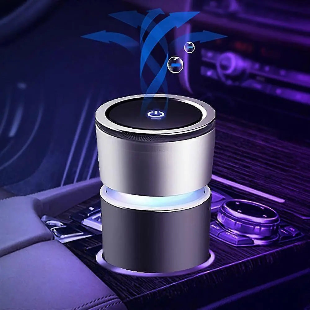 Portable Car Air Purifier Ionizer for Dust, Odor & Smoke Removal Wholesale Hub