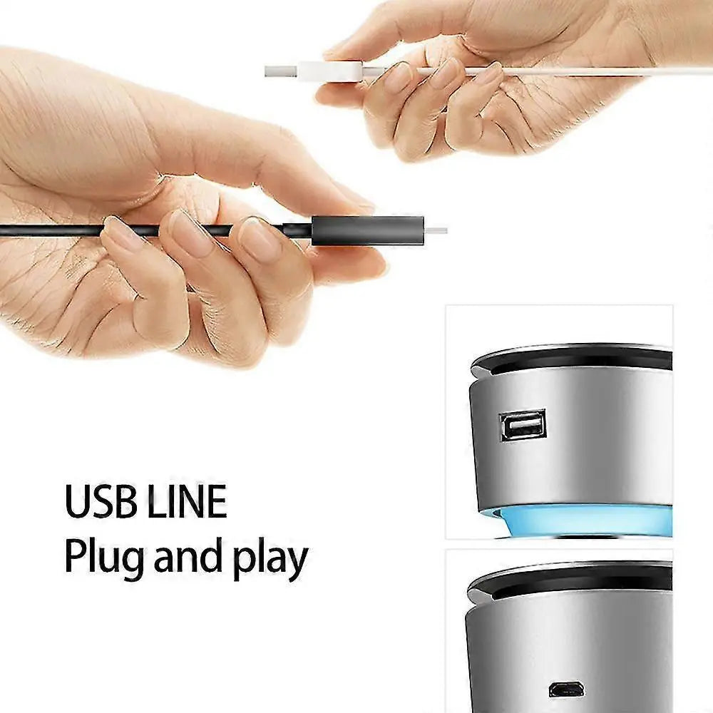 Portable Car Air Purifier Ionizer for Dust, Odor & Smoke Removal Wholesale Hub