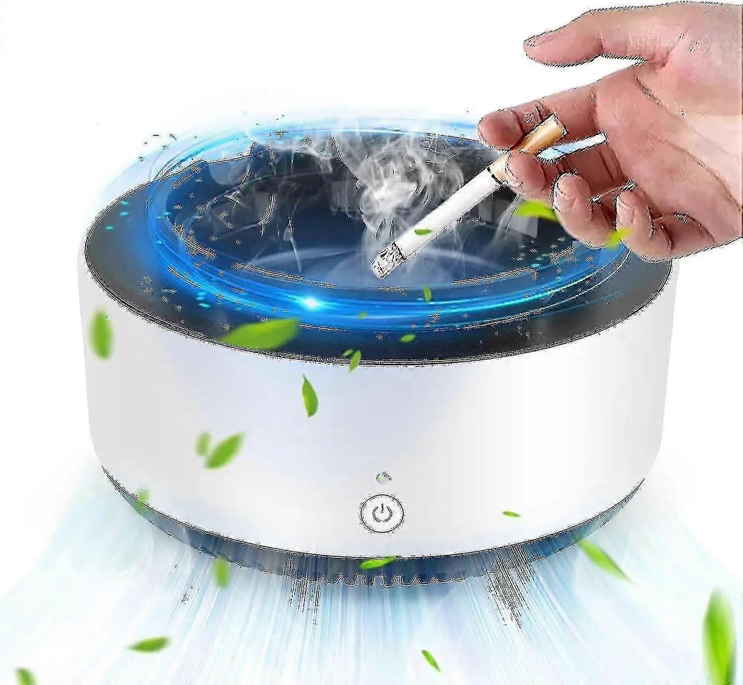 Smokeless Ashtray Air Purifier with Negative Ion for Car & Home Use Wholesale Hub