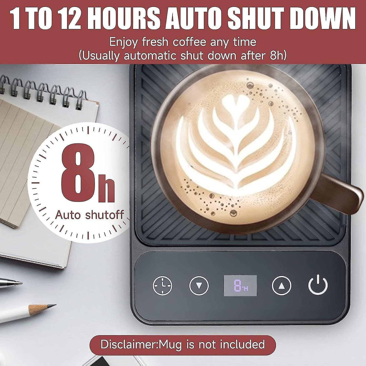 Electric Coffee Mug Warmer with Timer & 6 Temp Settings Wholesale Hub