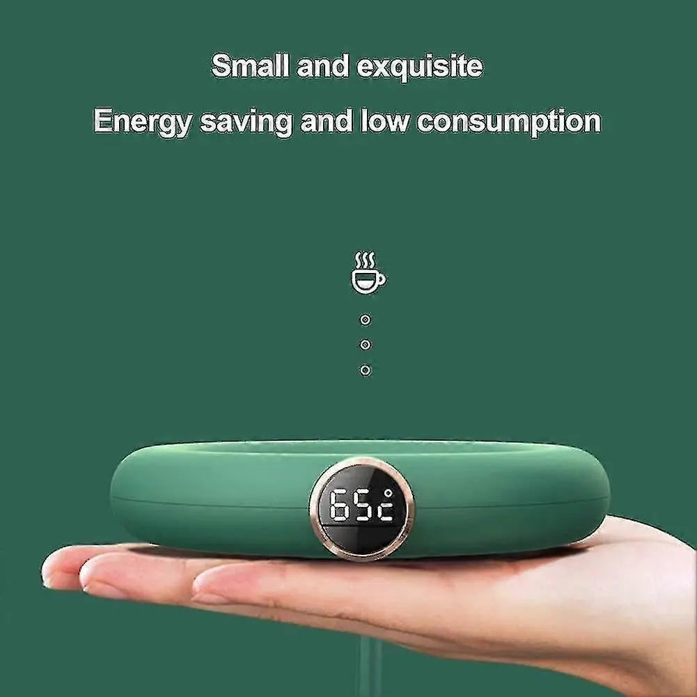 Green USB Coffee Mug Warmer, 3 Temp Electric Cup Warmer Wholesale Hub