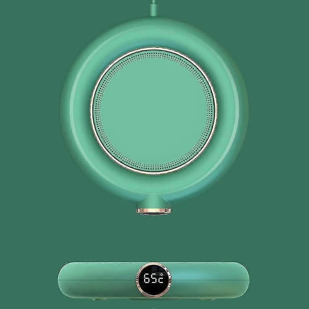 Green USB Coffee Mug Warmer, 3 Temp Electric Cup Warmer Wholesale Hub