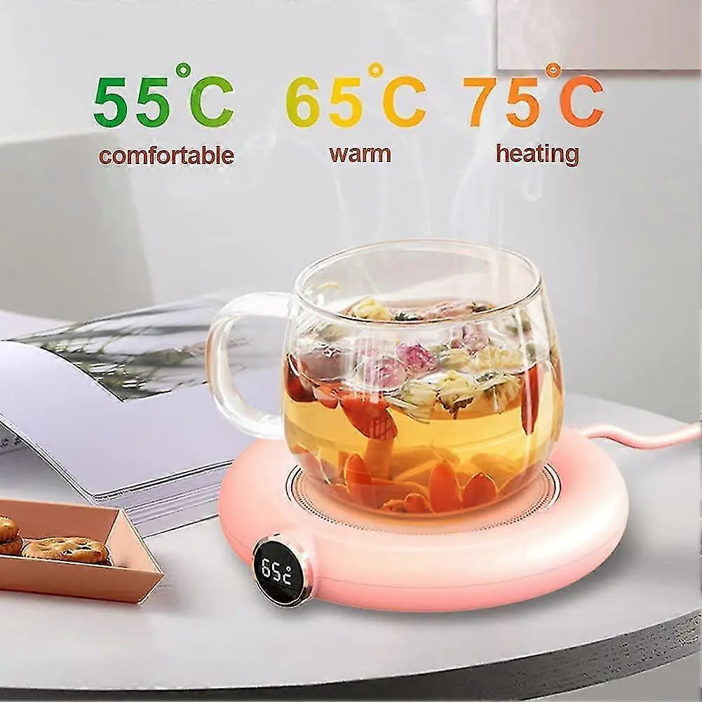 Rose USB Coffee Mug Warmer, 3 Temp Electric Cup Warmer Wholesale Hub