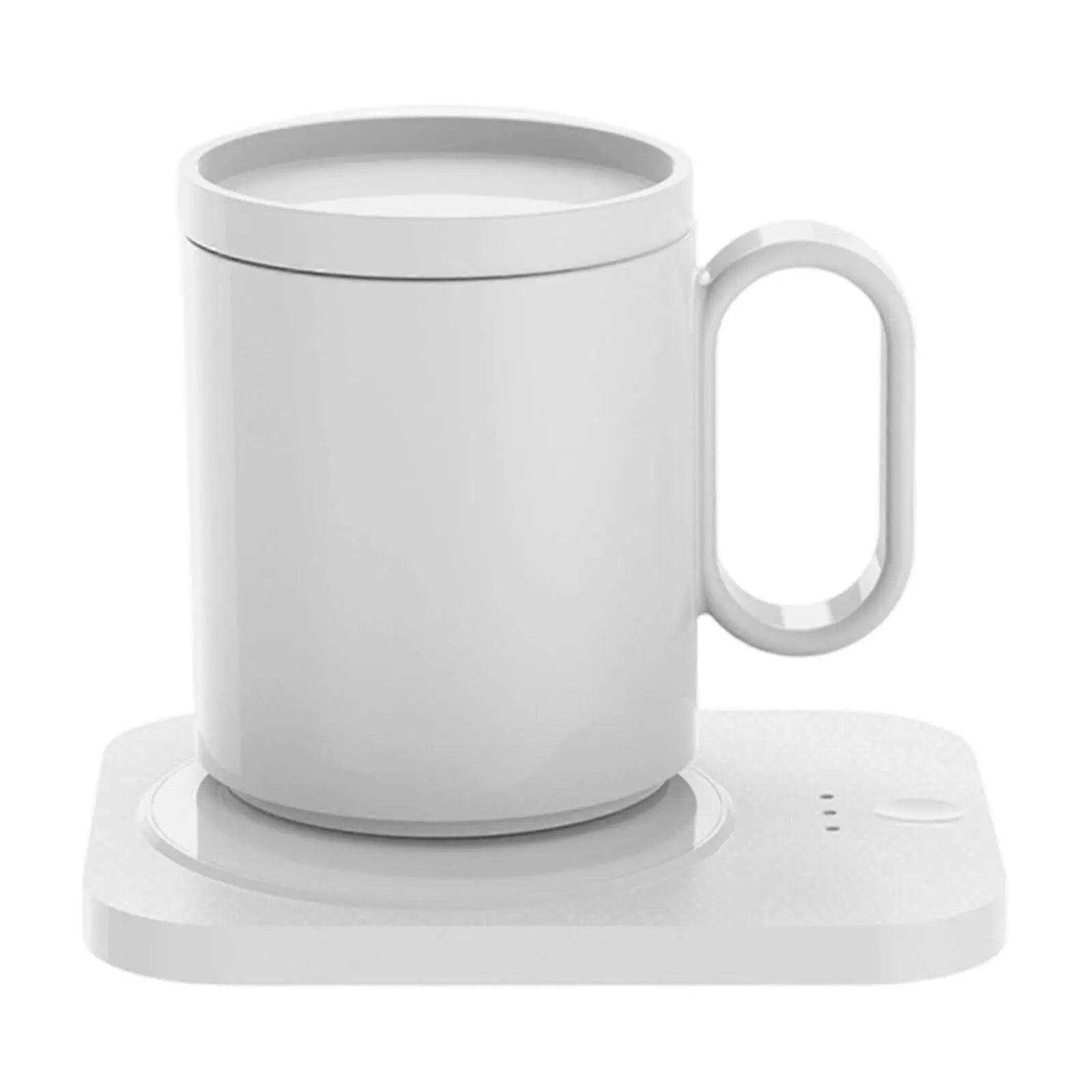 White Electric Coffee Mug Warmer, 55degree Constant Temp Cup Warmer Wholesale Hub