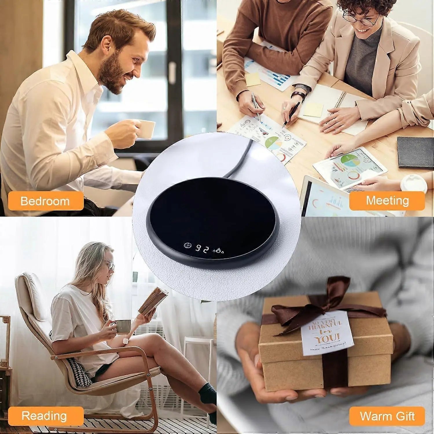 Coffee Mug Warmer for Home Desk with Auto Shutoff Wholesale Hub