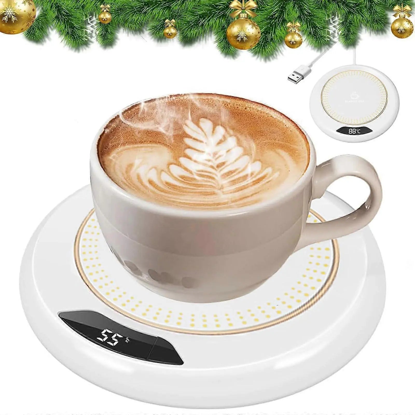 Coffee Mug Warmer with Auto Shut Off, 3 Temp Settings Wholesale Hub