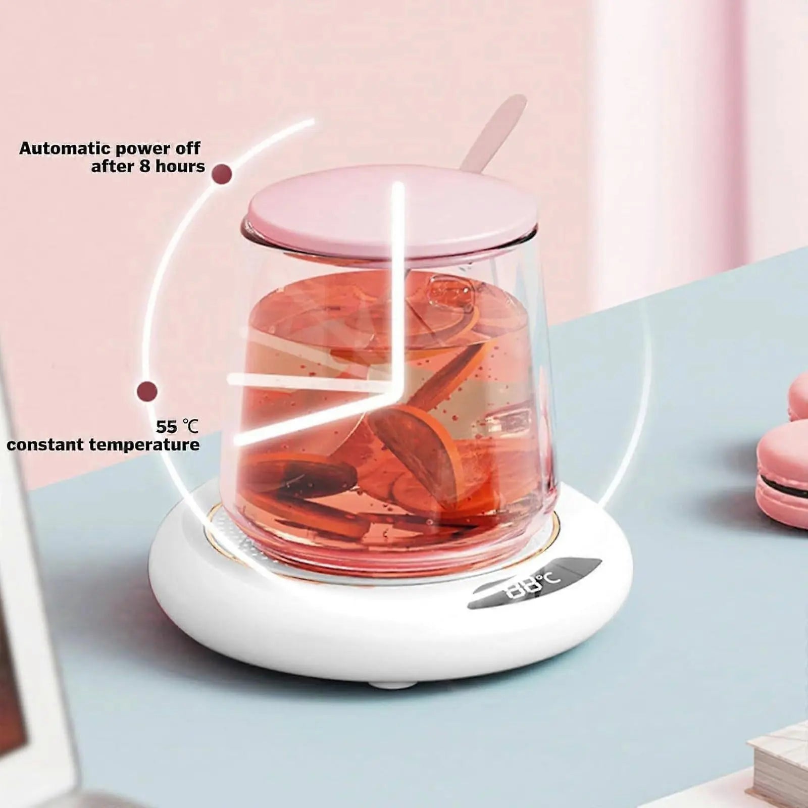 Coffee Mug Warmer with Auto Shut Off, 3 Temp Settings Wholesale Hub