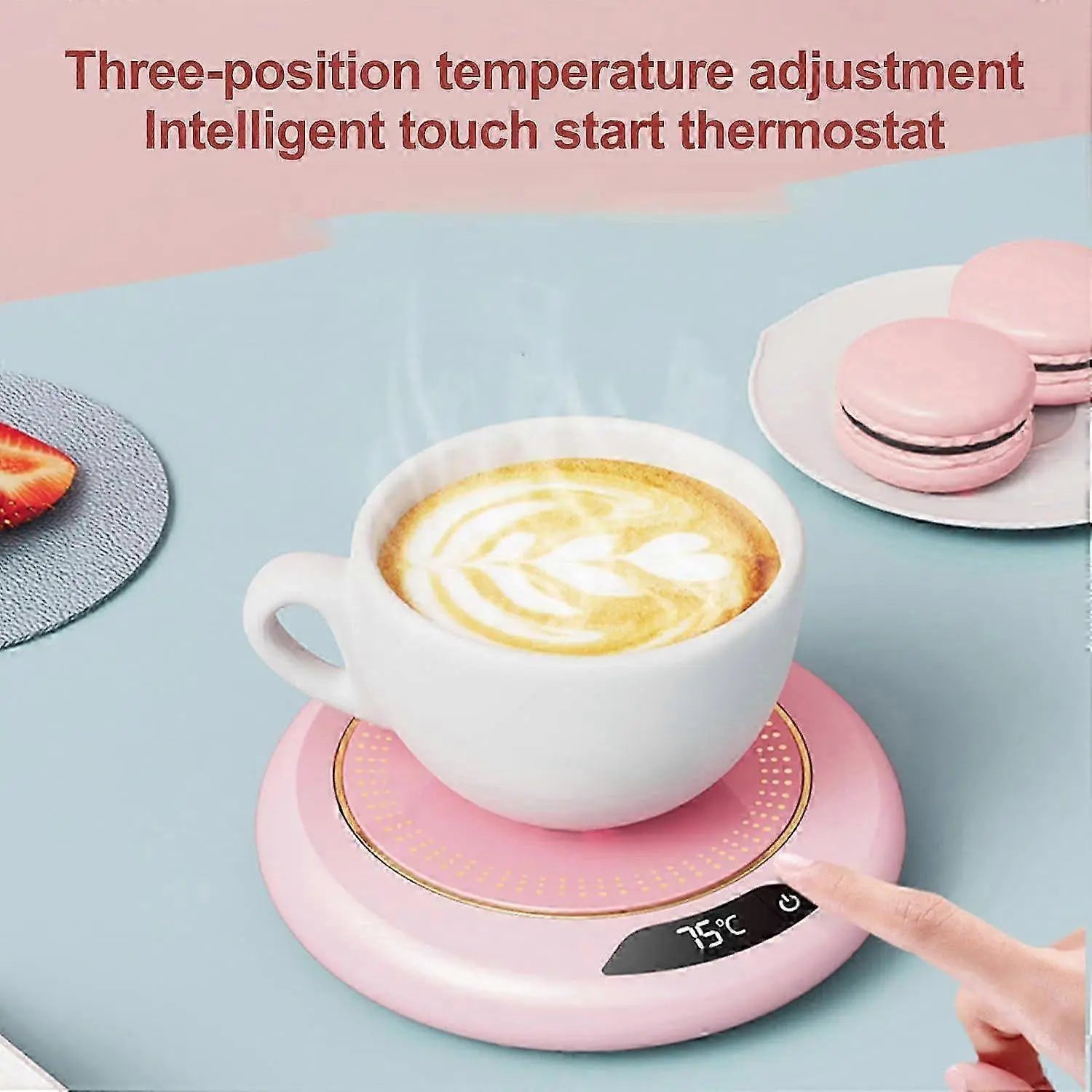 USB Smart Cup Warmer, Adjustable Coffee Mug Warmer Anti-Slip Wholesale Hub