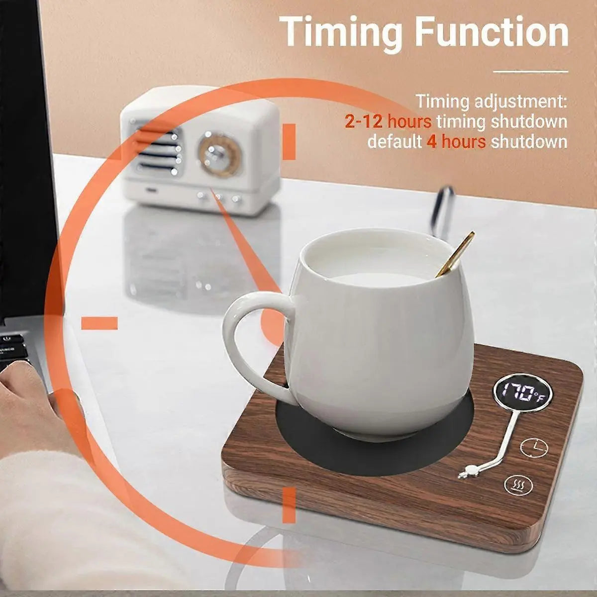CEROBEAR Coffee Mug Warmer, 3 Temp Control, Auto Shut Off Wholesale Hub