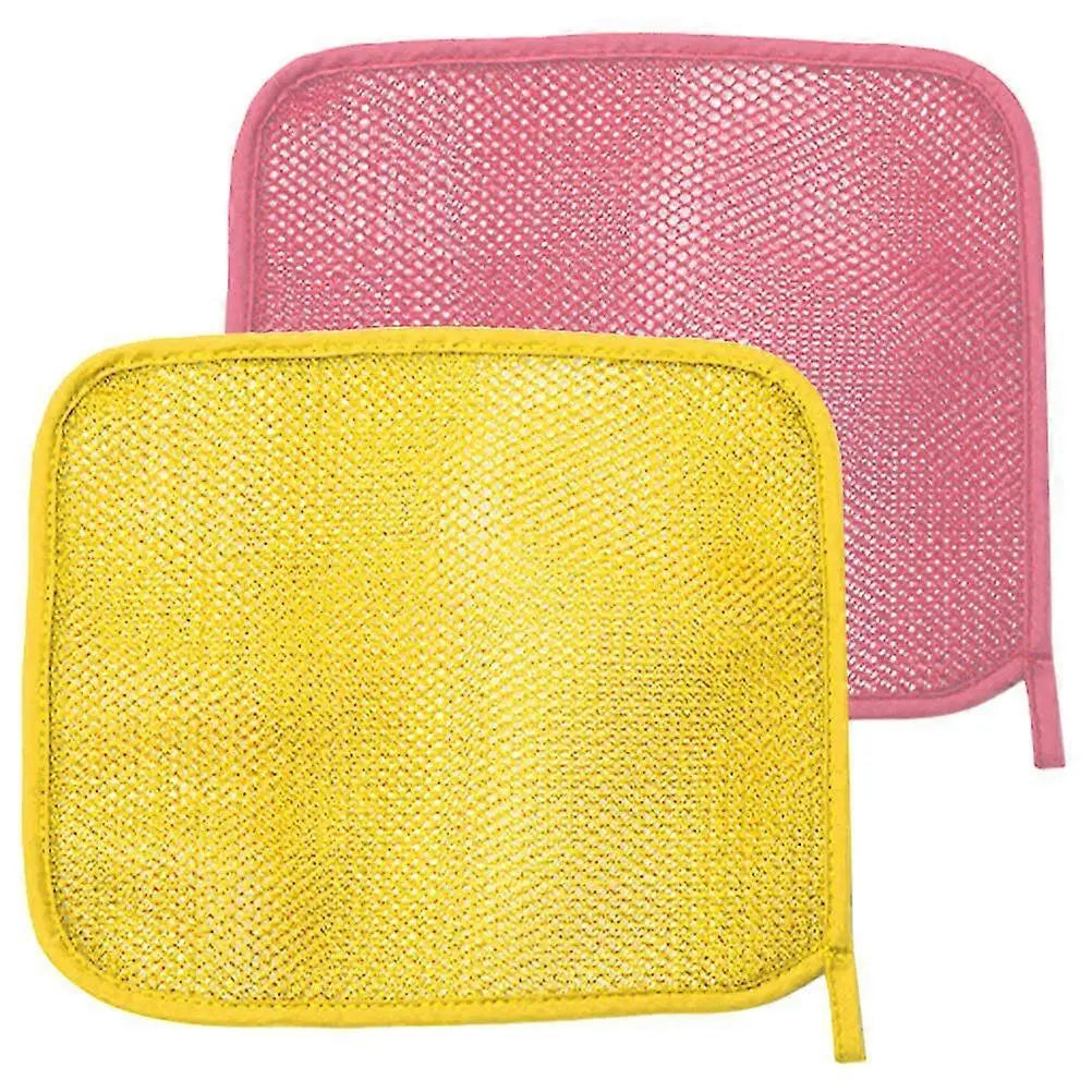 2pcs African Exfoliating Bath Net Sponge, Shower Back Scrubber Wholesale Hub