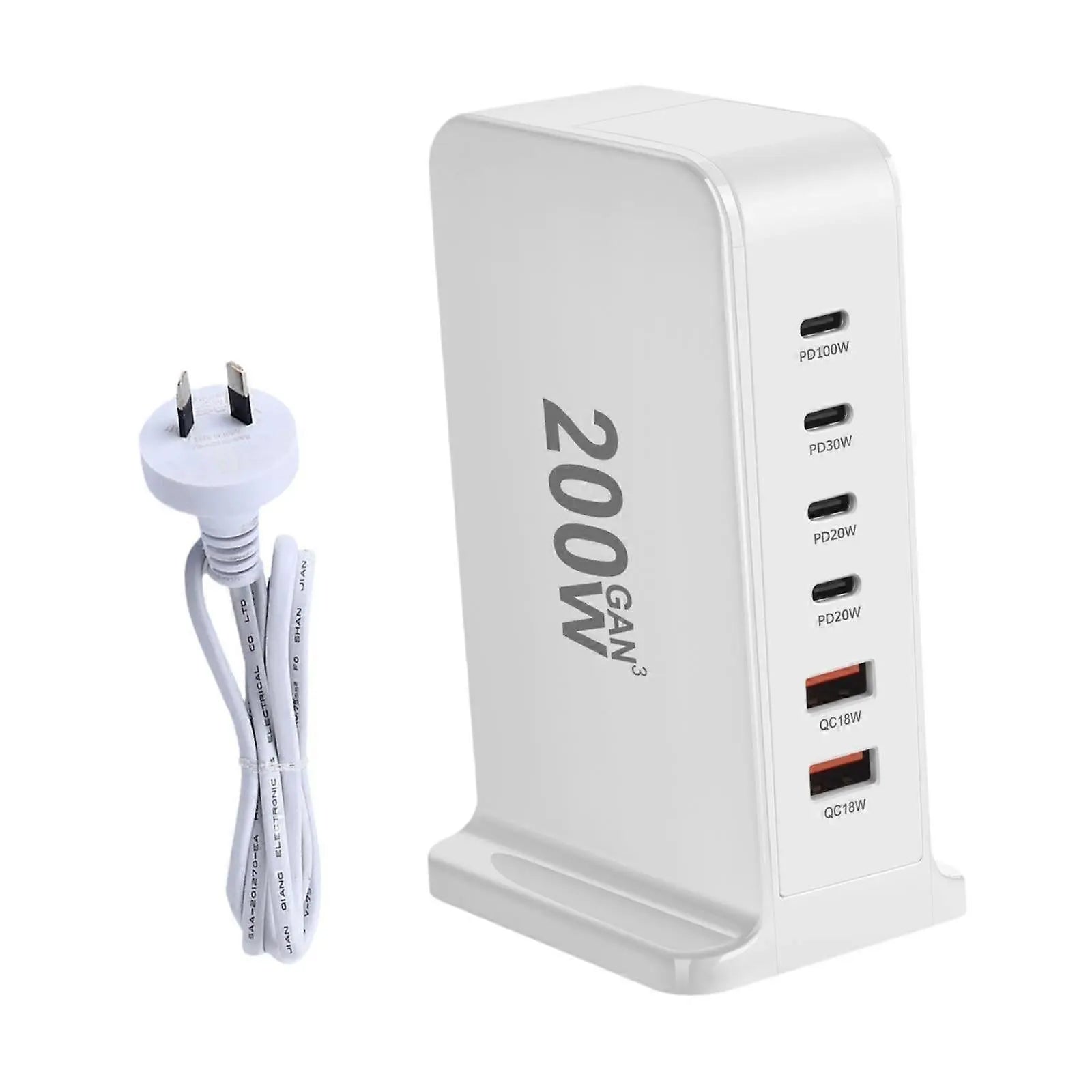 200W USB-C Desktop Charging Station for Home & Office Wholesale Hub
