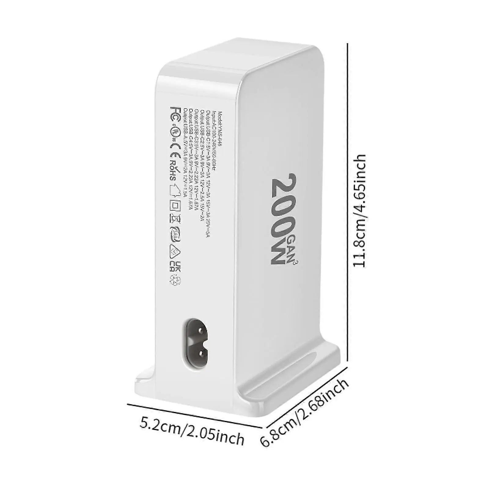 200W USB-C Desktop Charging Station for Home & Office Wholesale Hub
