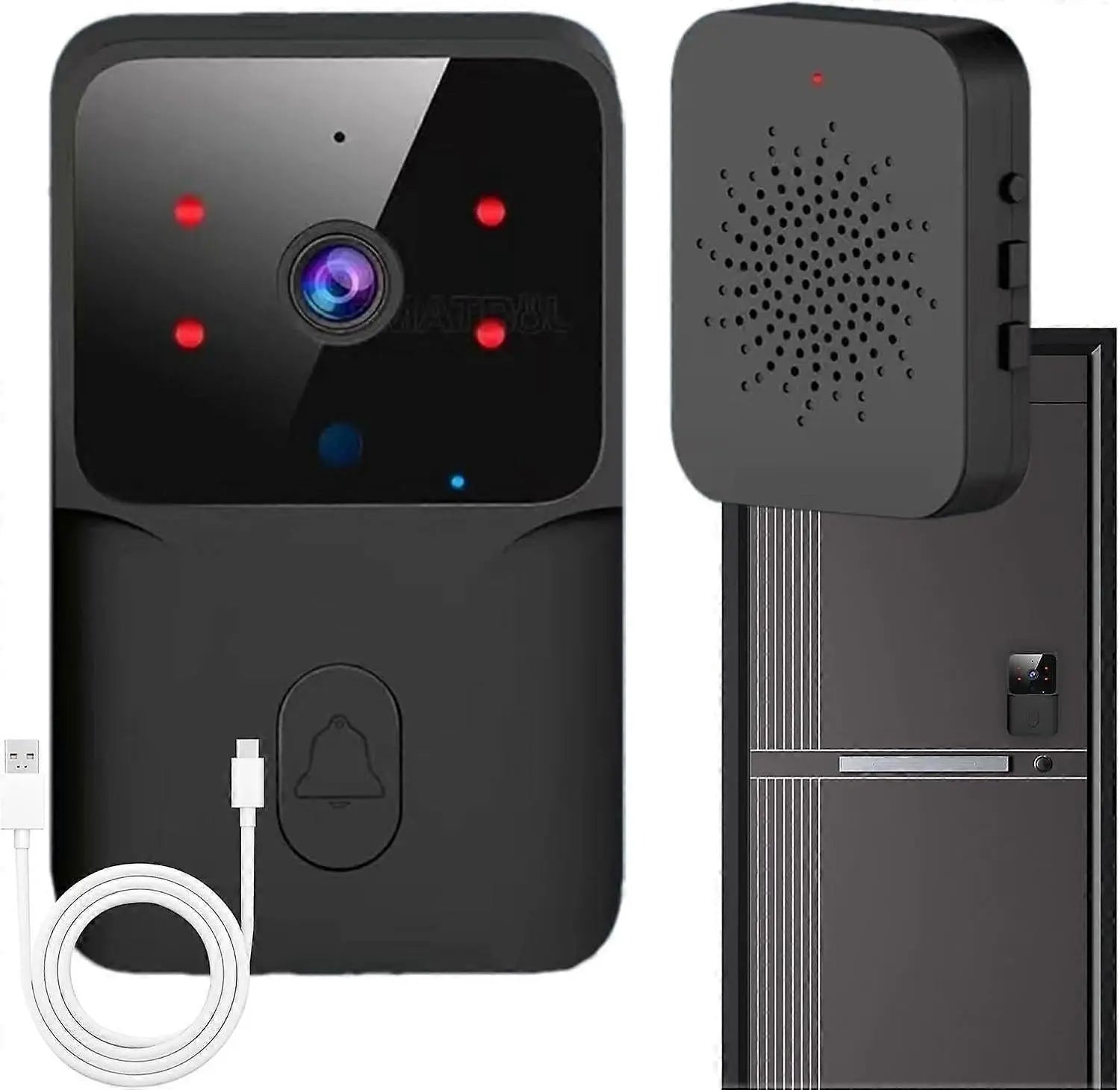 Video Doorbell Security Camera, Long Lasting Battery Wholesale Hub