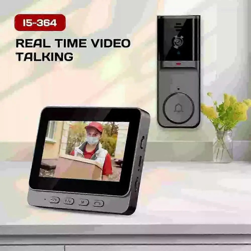 2.4G Wireless Video Doorbell with Smartphone Intercom, 256GB Wholesale Hub