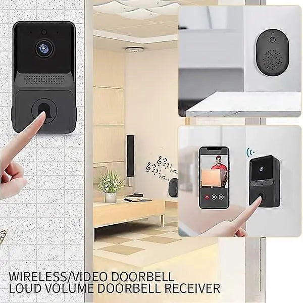 Wireless Smart Video Doorbell, Night Vision Security Camera Wholesale Hub