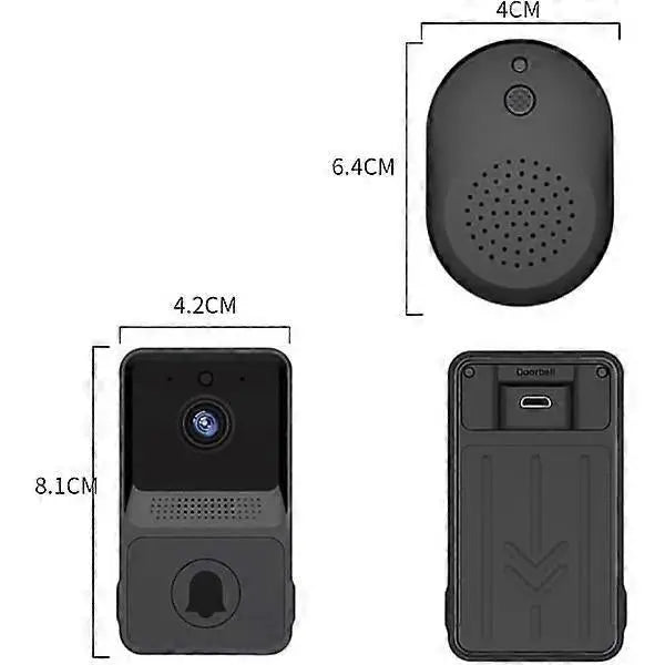 Wireless Smart Video Doorbell, Night Vision Security Camera Wholesale Hub