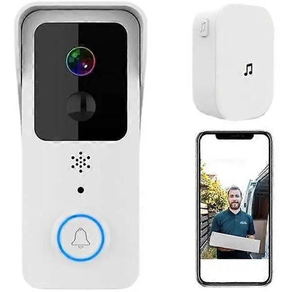 T32-1080P Wireless Video Doorbell with Indoor Chime, Macaron Color Wholesale Hub