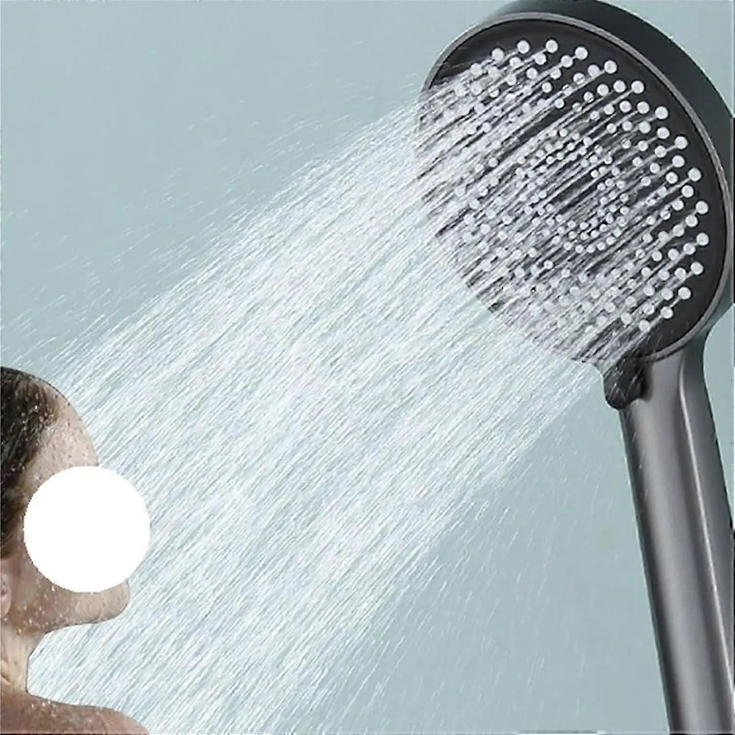 Handheld Shower Head Style, Bathroom Sprinkler - Gray Wholesale Hub