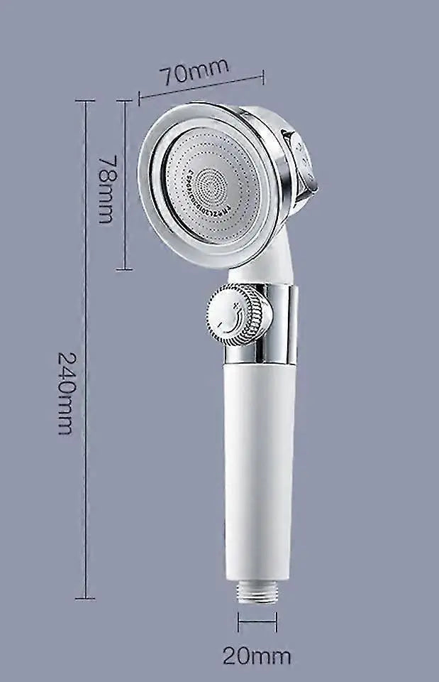 High Pressure Bathroom Shower Head, Jet Handheld Sprinkler Wholesale Hub