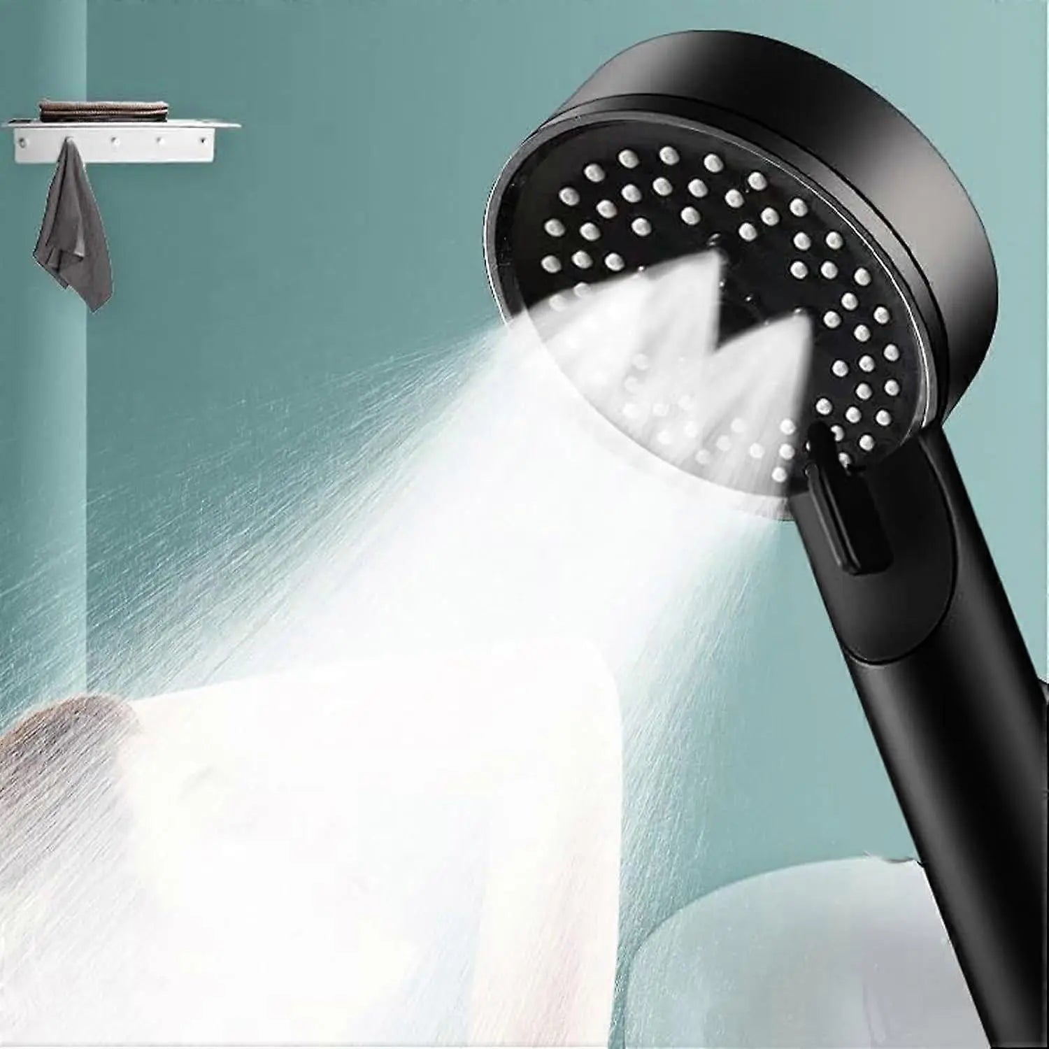 High Pressure Adjustable Shower Head with 1.5M Hose, Anti-Limescale Wholesale Hub