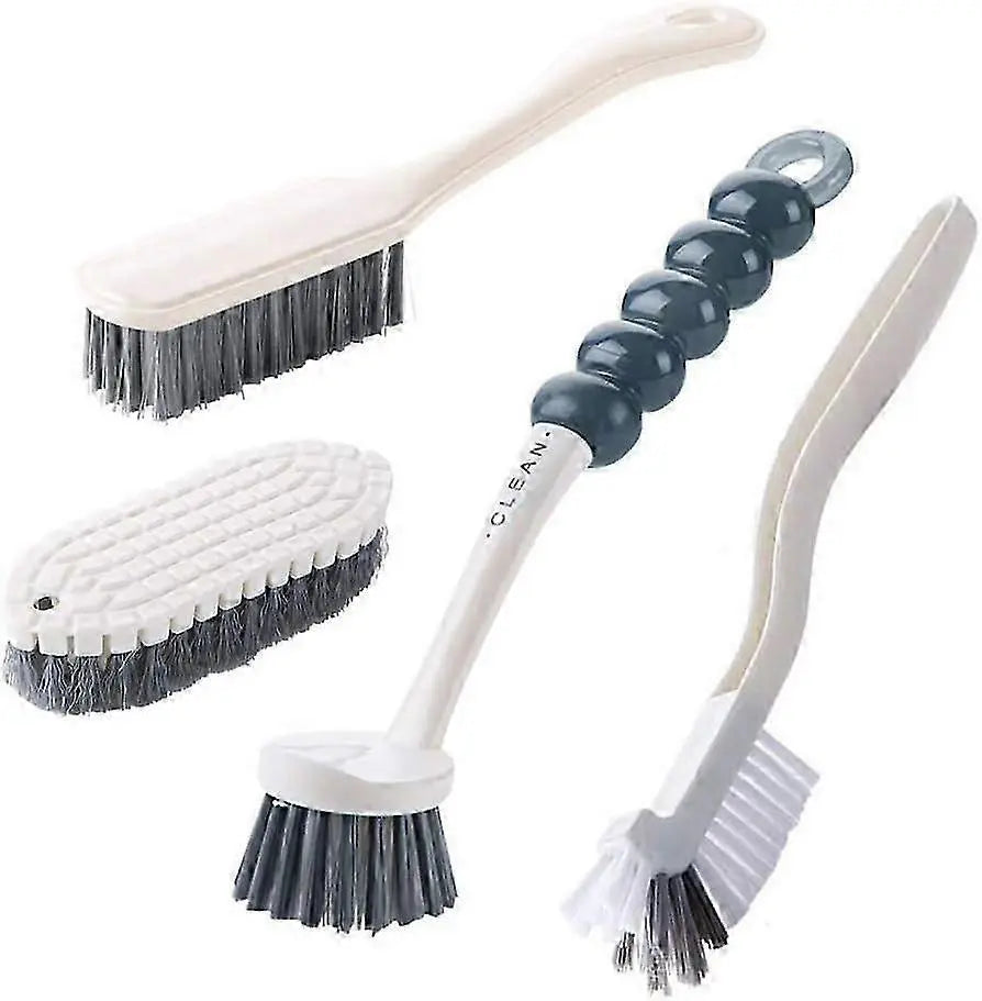 4pcs Cleaning Brush Set for Dish, Kitchen, Bathroom & Shoes Wholesale Hub