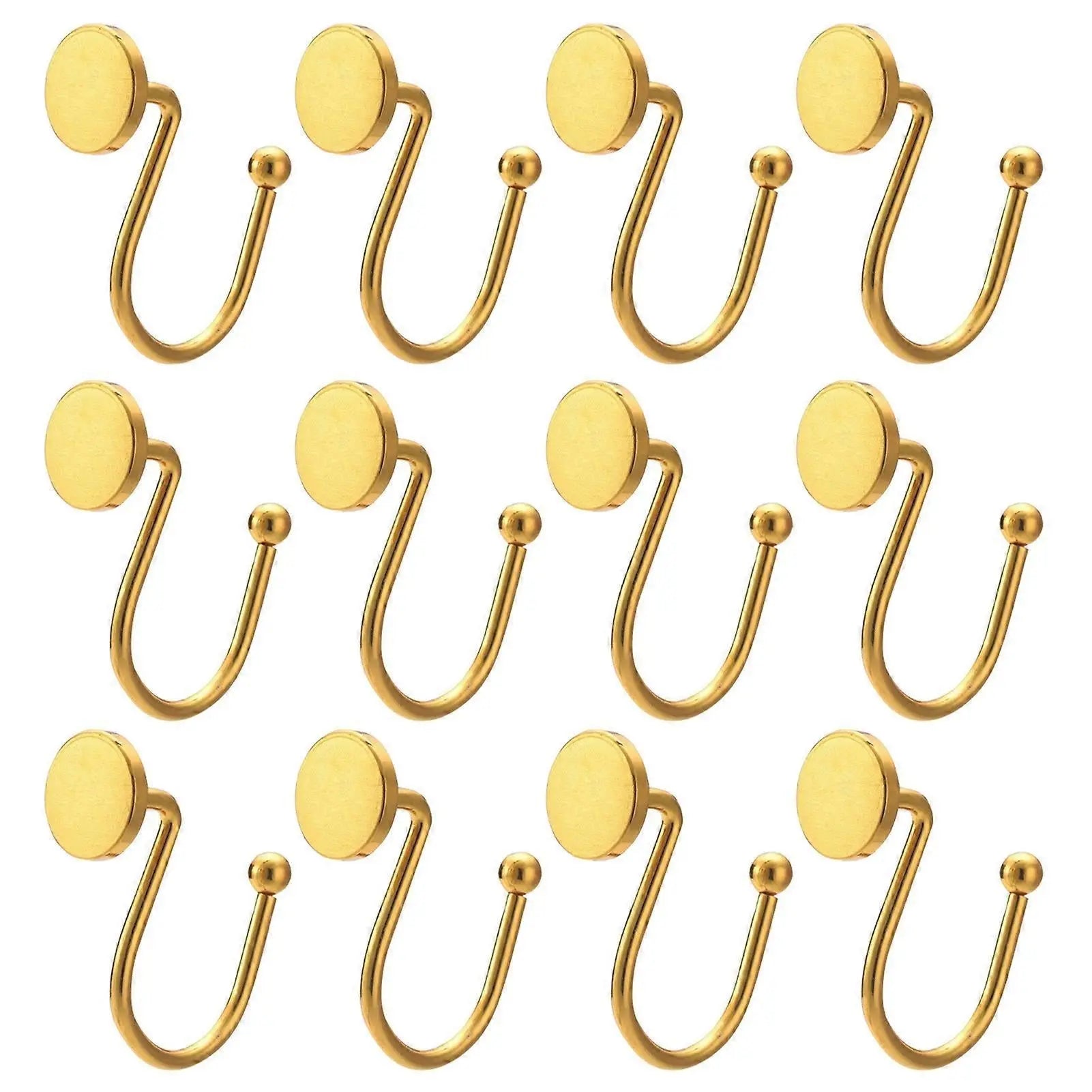 Metal Shower Curtain Hooks Heavy Duty Decorative Curtain Rod Hooks Wholesale Hub