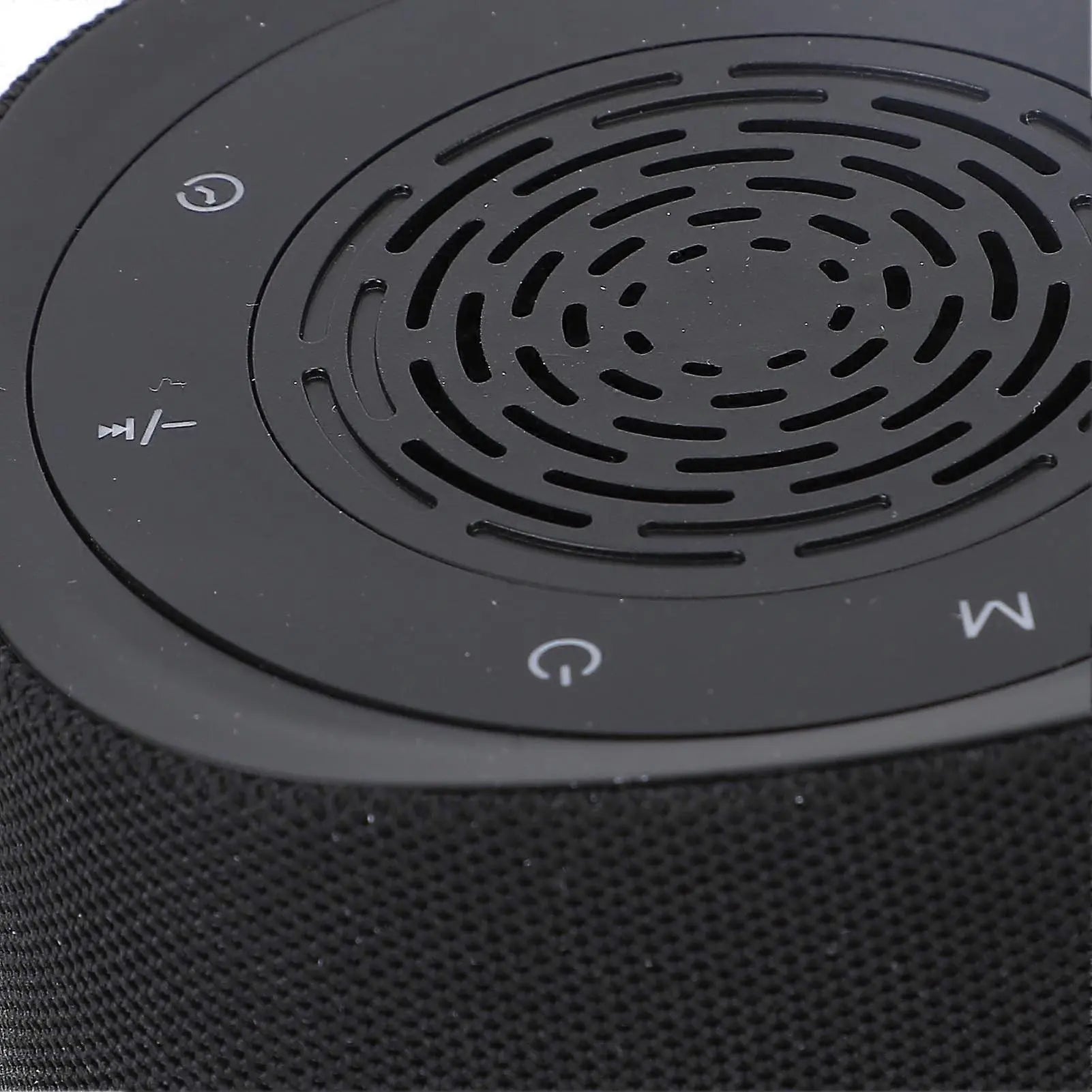 Bluetooth White Noise Machine 14 Sounds Rechargeable Breathing Light Black Wholesale Hub