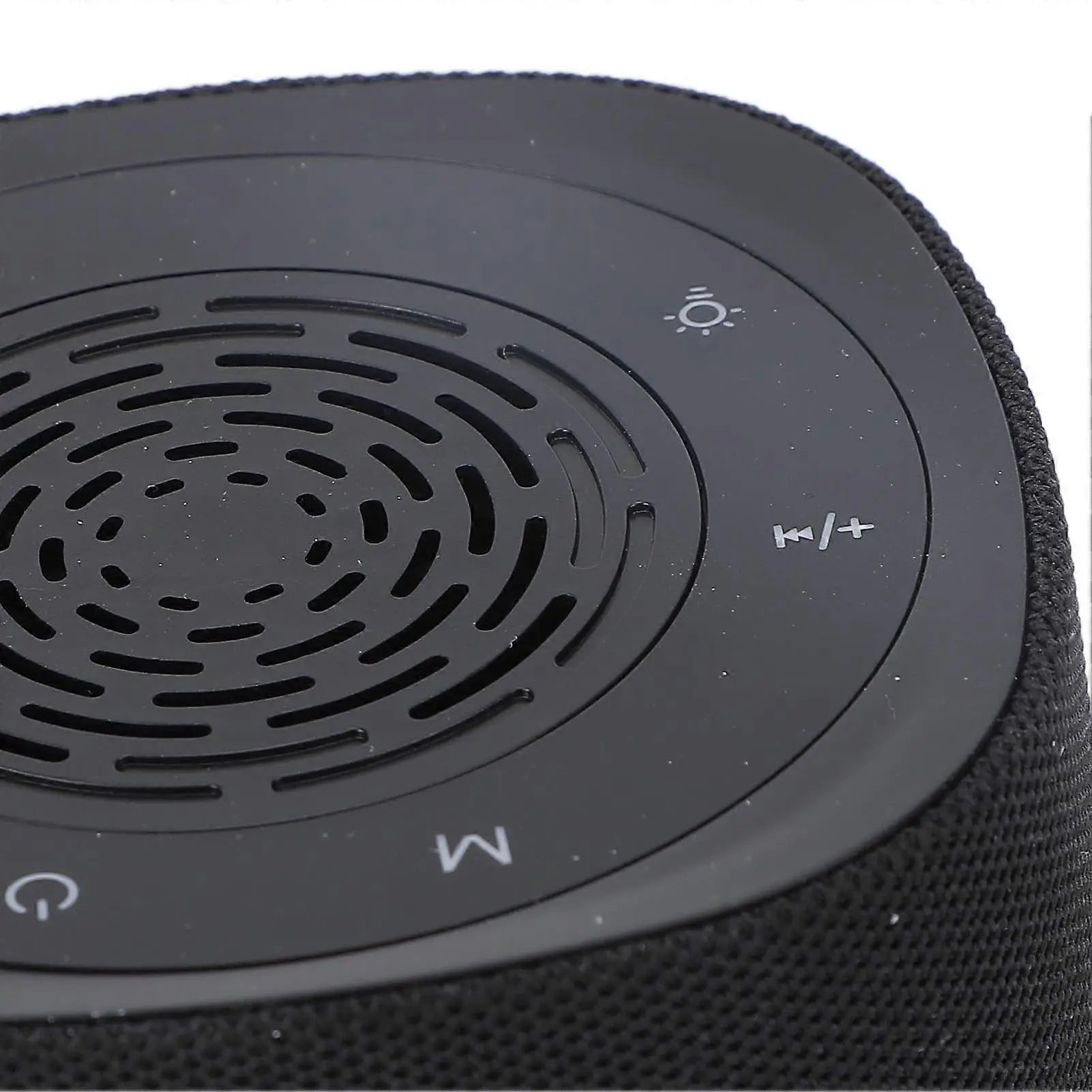 Bluetooth White Noise Machine 14 Sounds Rechargeable Breathing Light Black Wholesale Hub