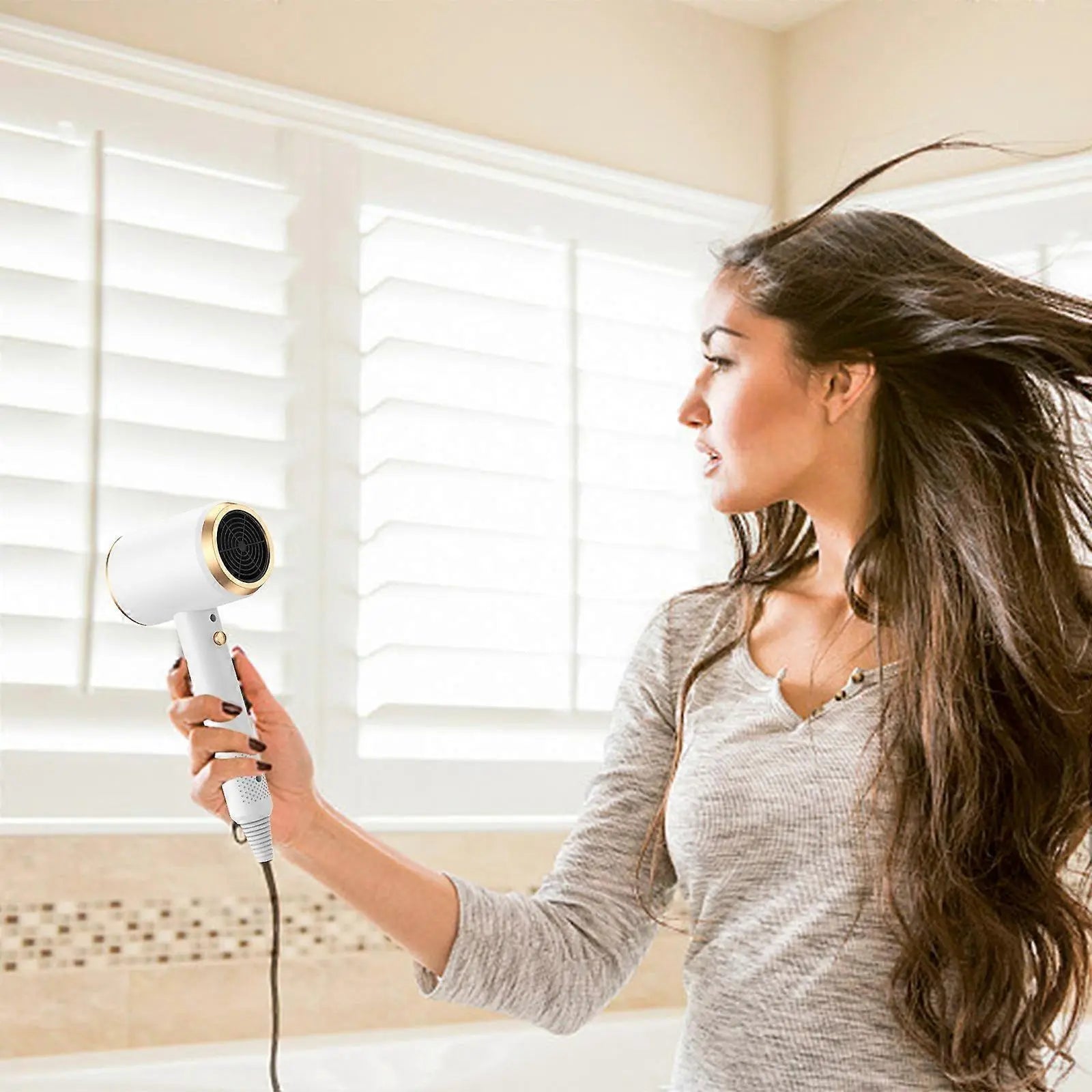 New Hair Dryer with Blue Light Hair Care for Home Use Wholesale Hub