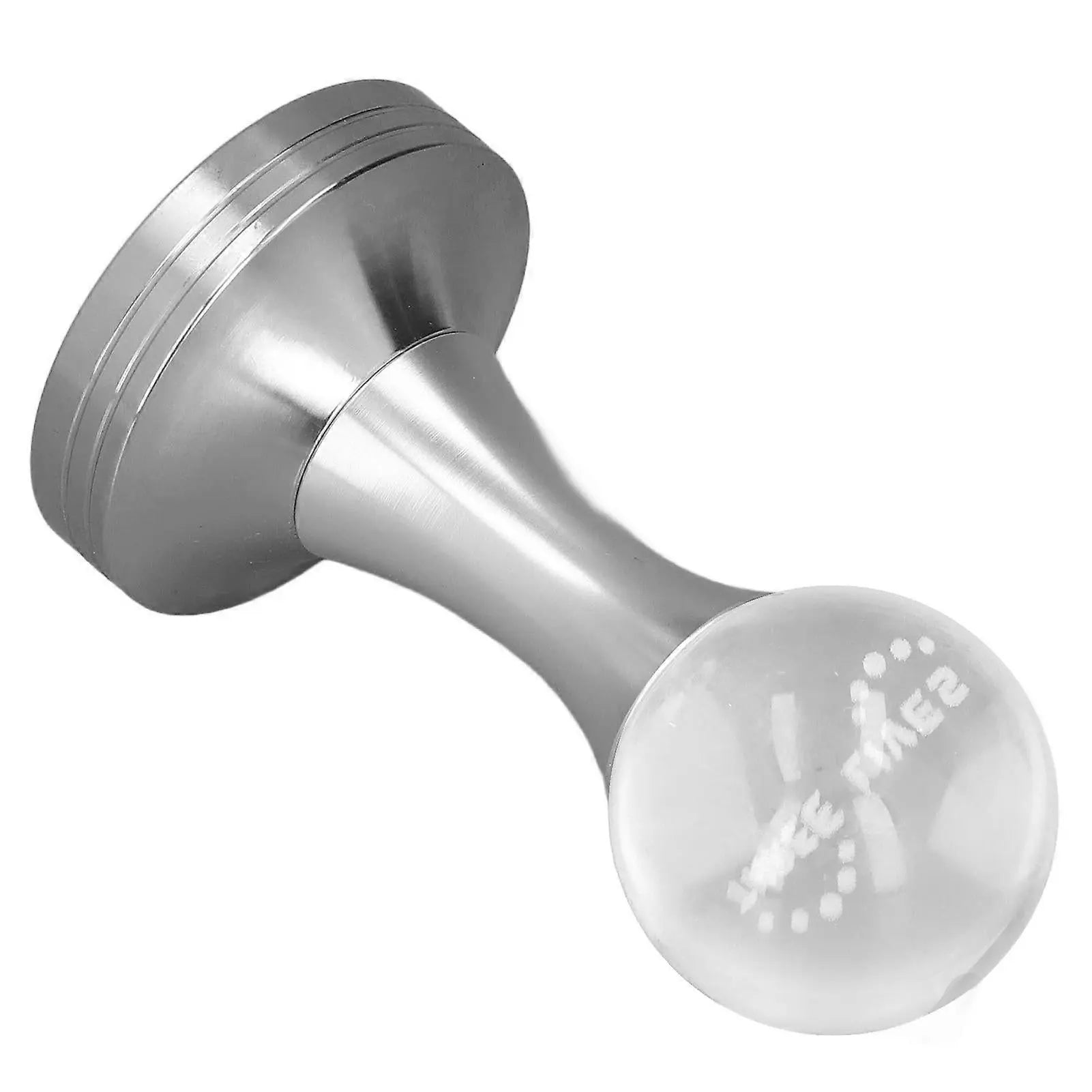 Crystal Ball Coffee Tamper Stainless Steel Espresso Tool 58x105mm Silver Wholesale Hub