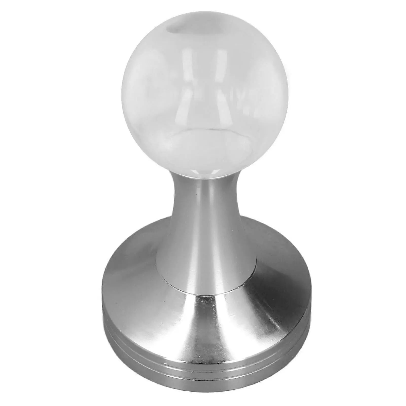 Crystal Ball Coffee Tamper Stainless Steel Espresso Tool 58x105mm Silver Wholesale Hub