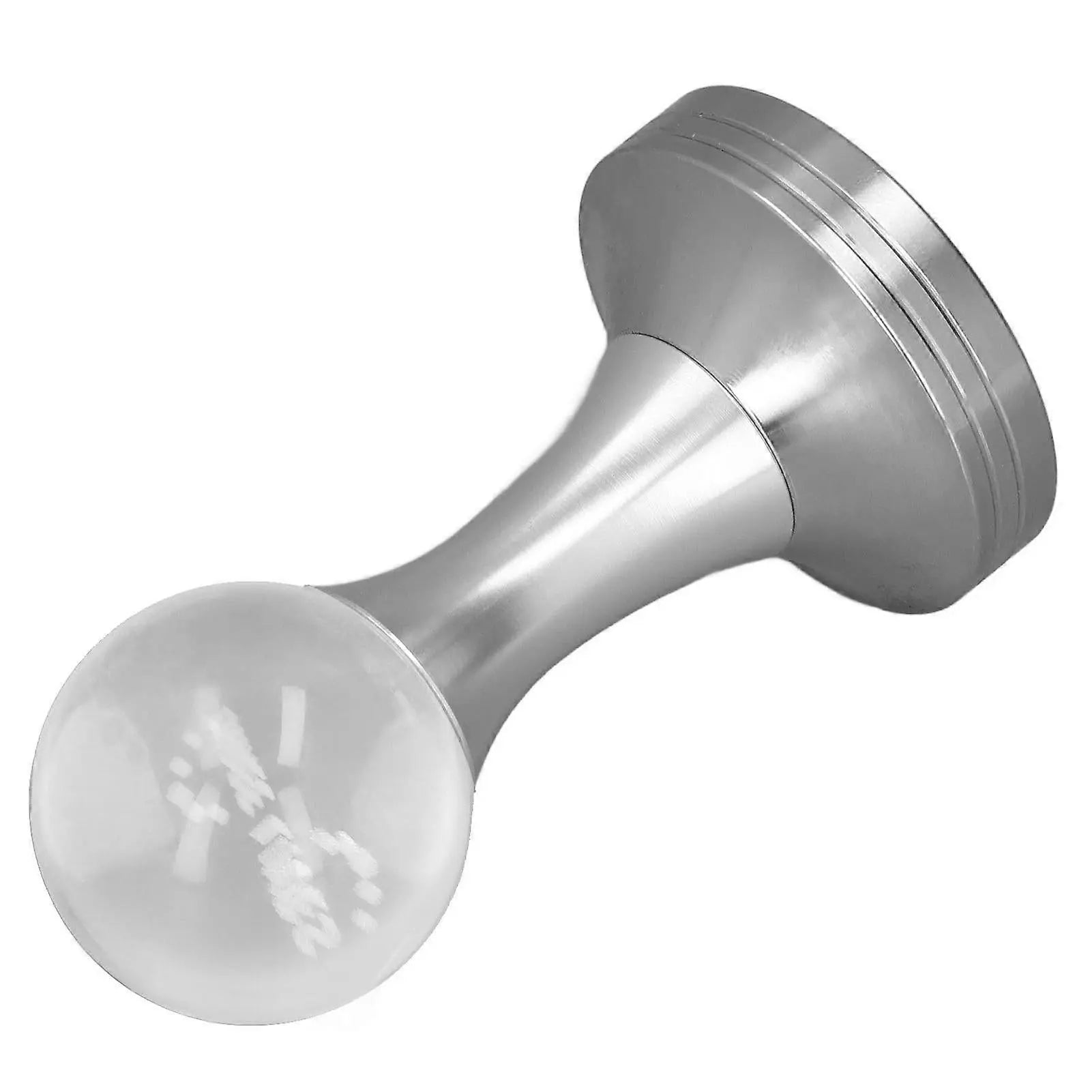 Crystal Ball Coffee Tamper Stainless Steel Espresso Tool 58x105mm Silver Wholesale Hub