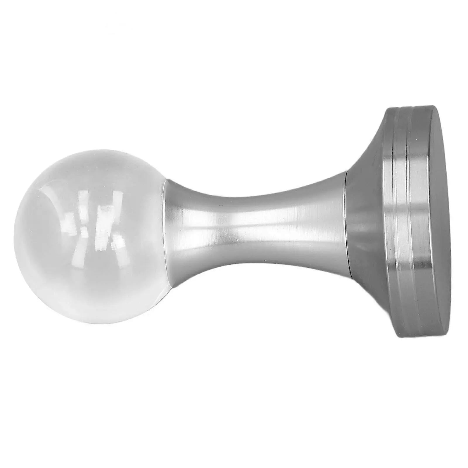 Crystal Ball Coffee Tamper Stainless Steel Espresso Tool 58x105mm Silver Wholesale Hub