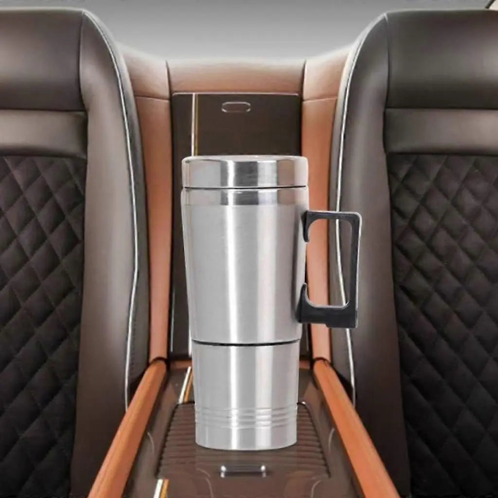 12V Electric Kettle Stainless Steel Tea Coffee Maker warmer for Car Camping Wholesale Hub