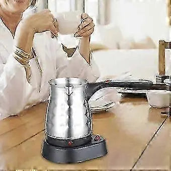 Electric Turkish Coffee Pot 500ml Stainless Steel Turkish Coffee Maker M Size Wholesale Hub