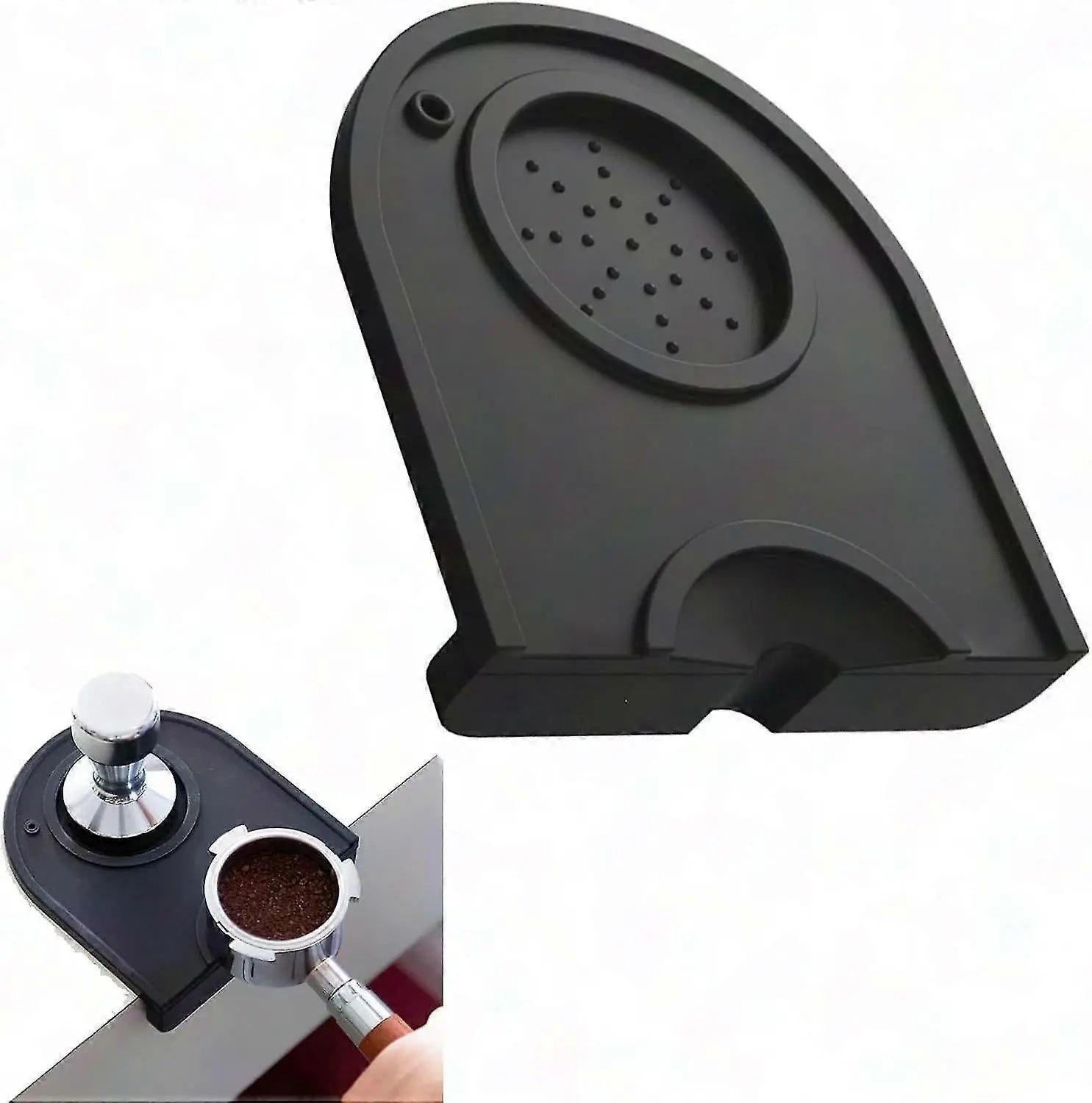 Espresso Tamping Mat Coffee Powder Press Pad with Tamper Holder Barista Tool Wholesale Hub