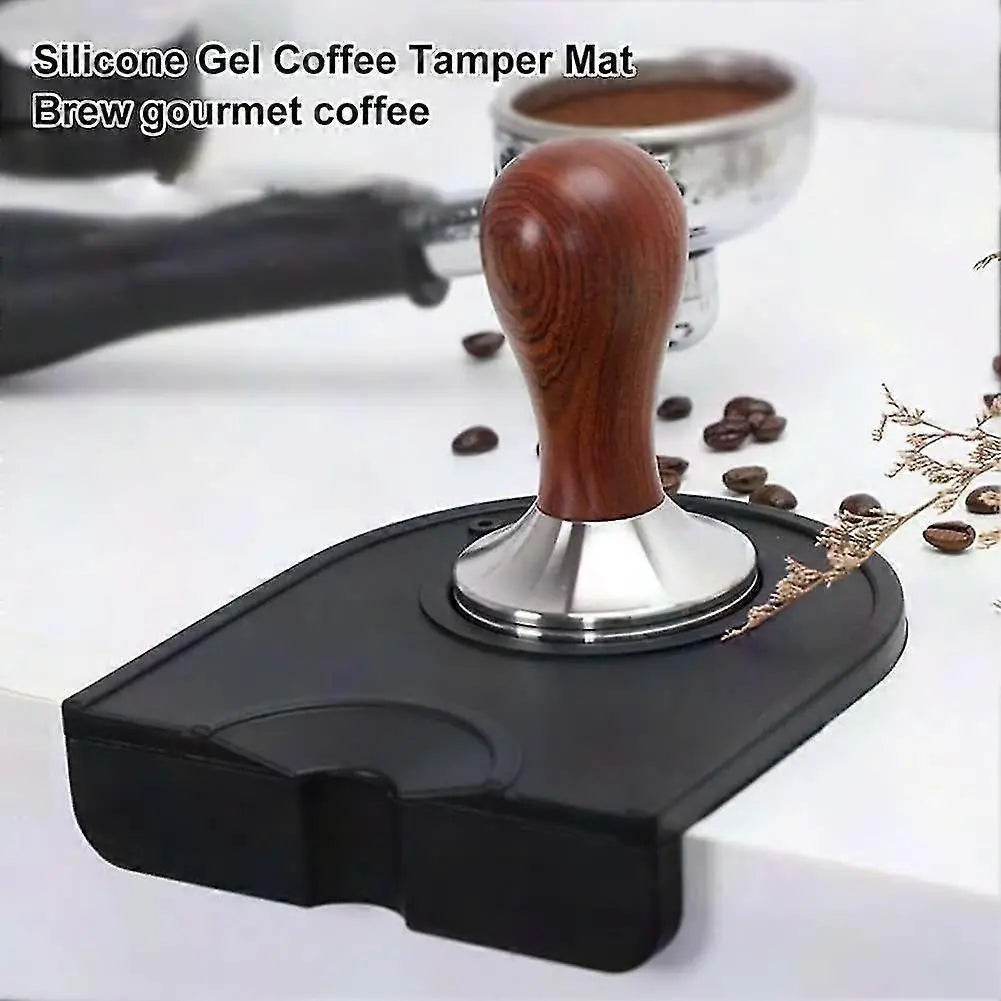 Espresso Tamping Mat Coffee Powder Press Pad with Tamper Holder Barista Tool Wholesale Hub