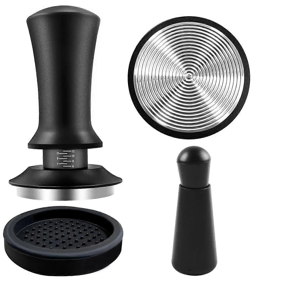 Coffee Tamper Set 51mm with 304 Stainless Steel Base Espresso Tamper Kit Wholesale Hub