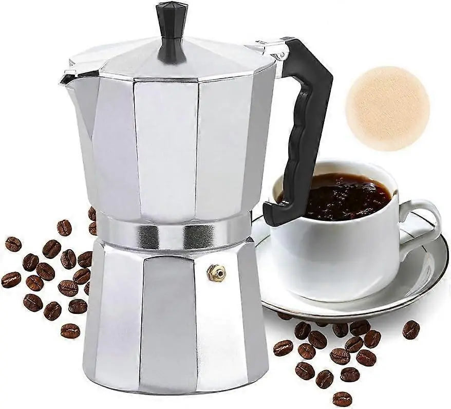 Italian Moka Pot Coffee Maker 6 Cup Classic Espresso Stovetop Coffee Maker Wholesale Hub