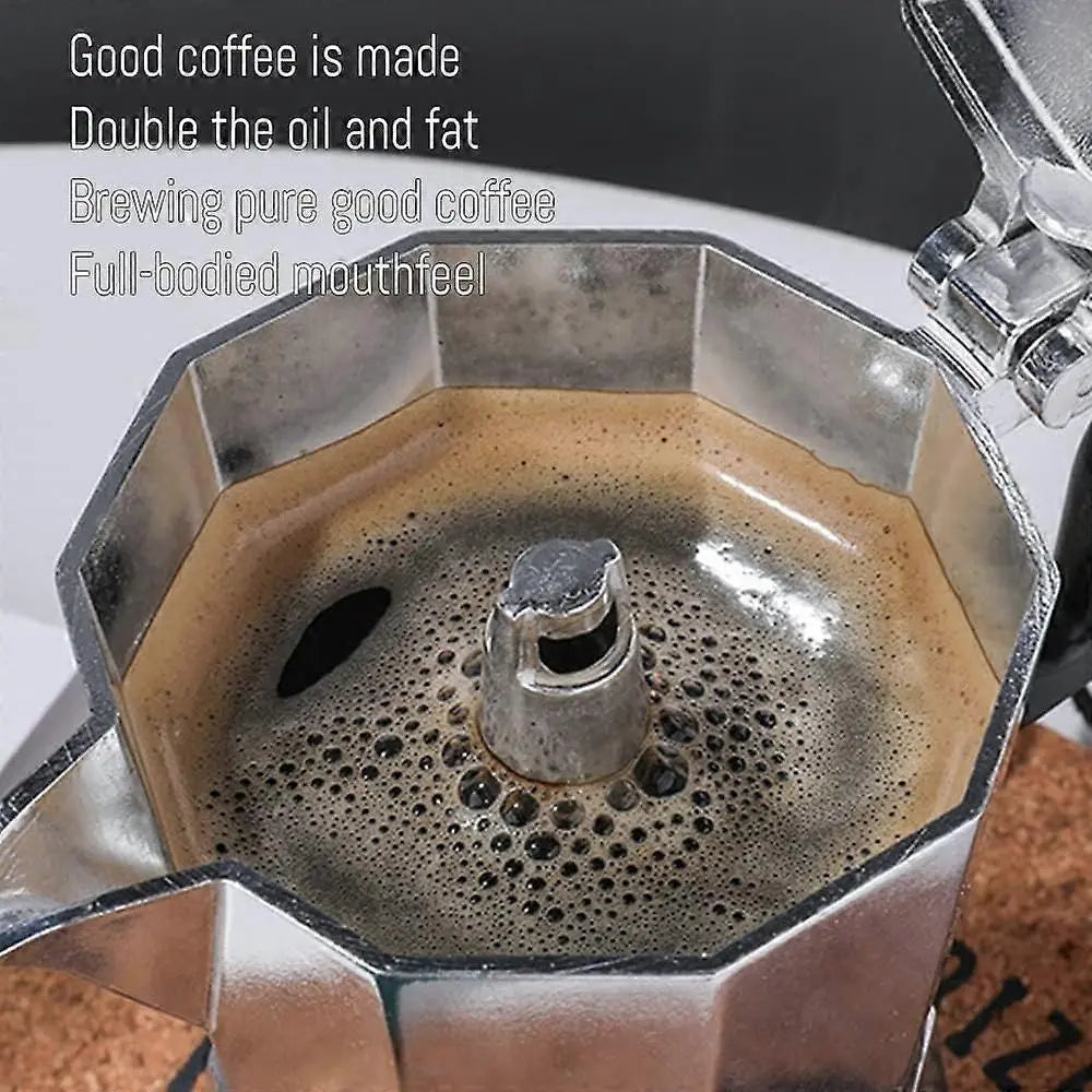 Italian Moka Pot Coffee Maker 6 Cup Classic Espresso Stovetop Coffee Maker Wholesale Hub