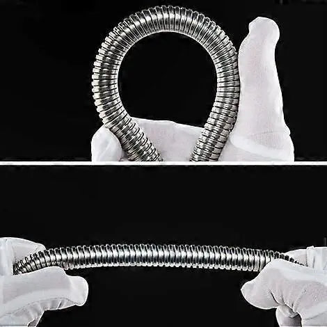 Long Stainless Steel Shower Hose, Chrome Finish, Durable Shower Pipe Wholesale Hub