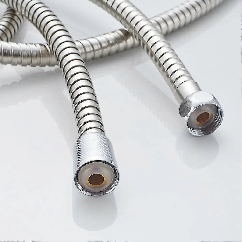 Stainless Steel Replacement Shower Hose, Double Buckle 200cm Shower Tube Wholesale Hub