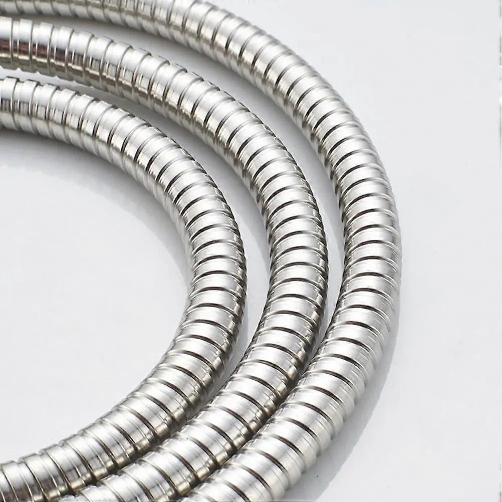 Stainless Steel Replacement Shower Hose, Double Buckle 200cm Shower Tube Wholesale Hub